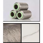 Plasma Coated Silver Yarn