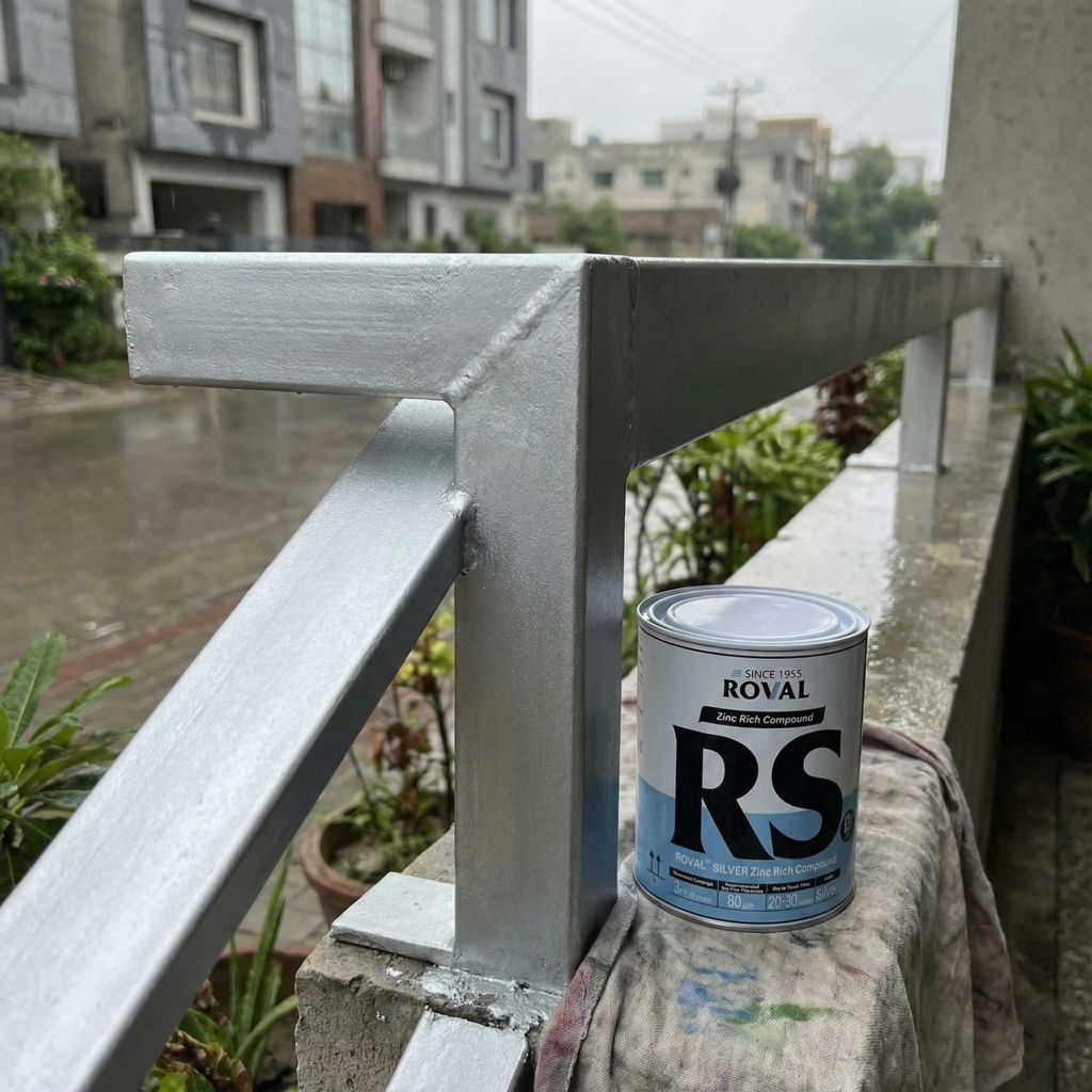 hot dip galvanizing colour matching silver ZRC Silver cold galvanizing compound