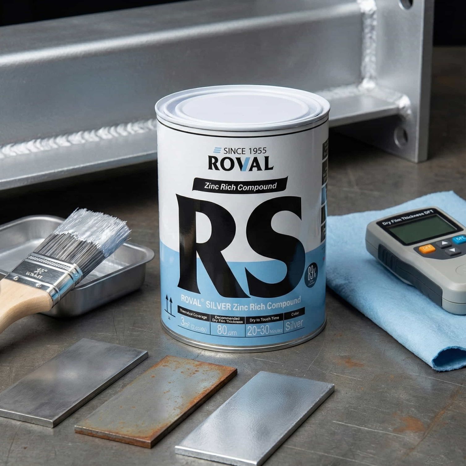 ZRC Bright Silver Cold Galvanizing Compound