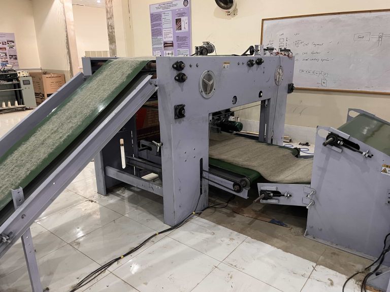 Needle-Punching Nonwoven Production Line supplied in Pakistan