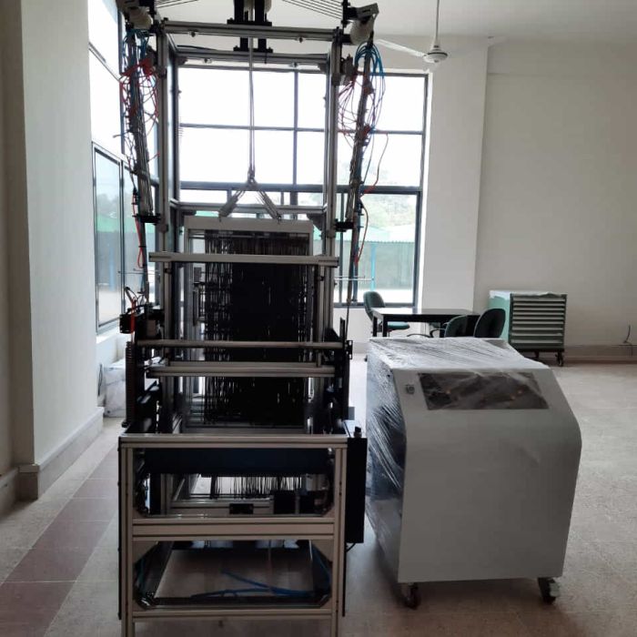 Supply and Installation of Multiaxial 3D Weaving Machine