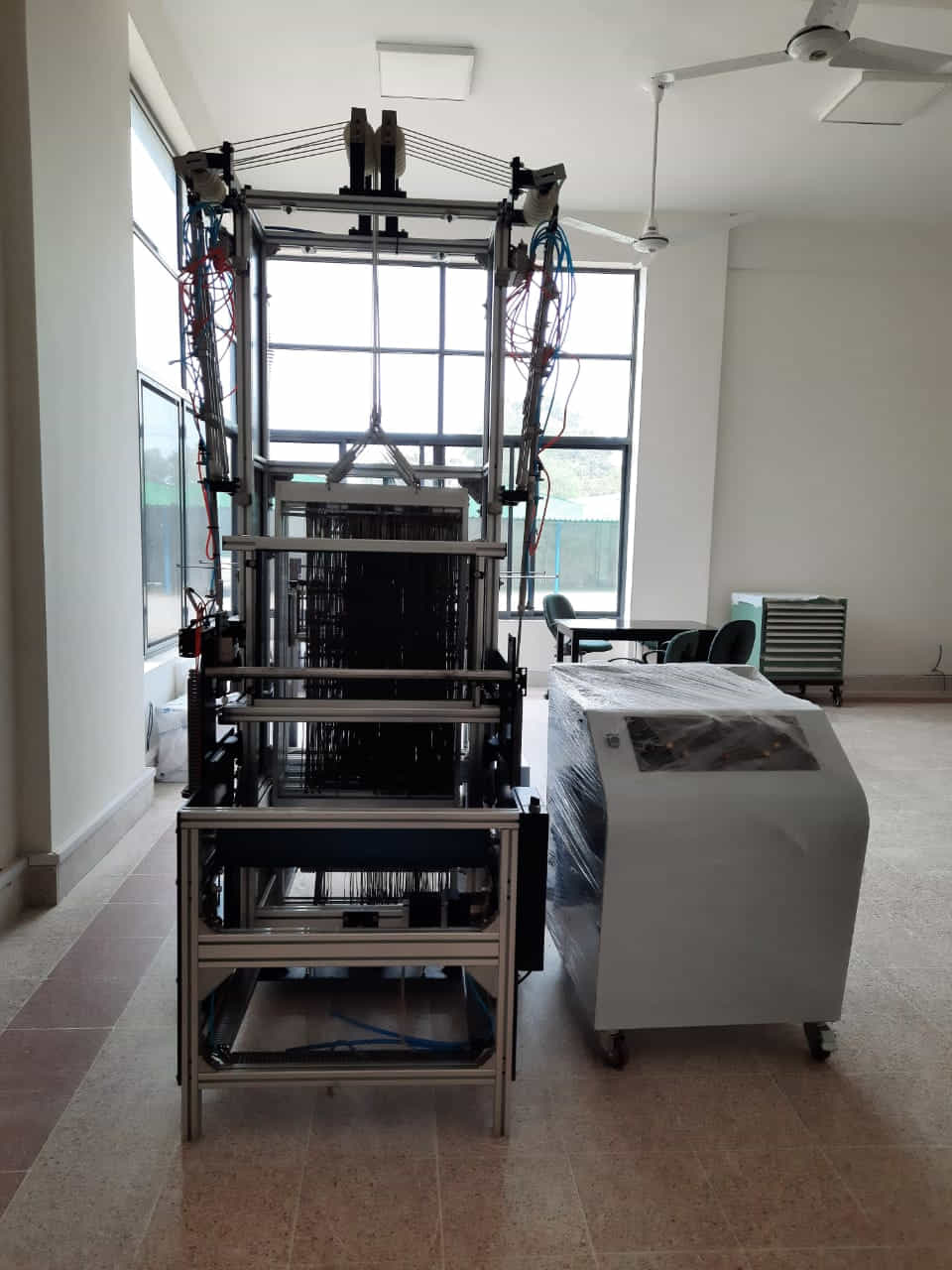 Multiaxial 3D Weaving Machine