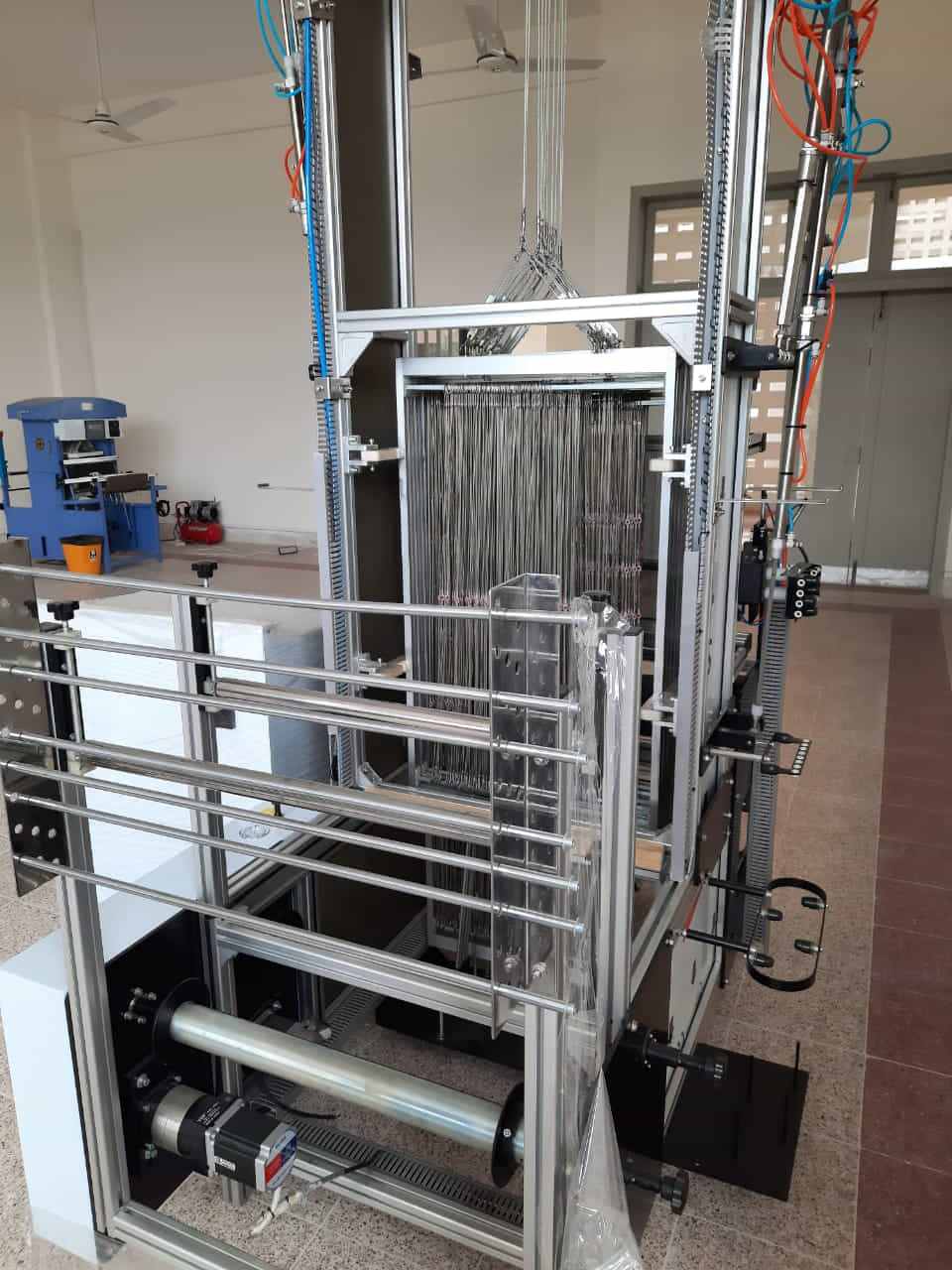 Multiaxial 3D Weaving Machine