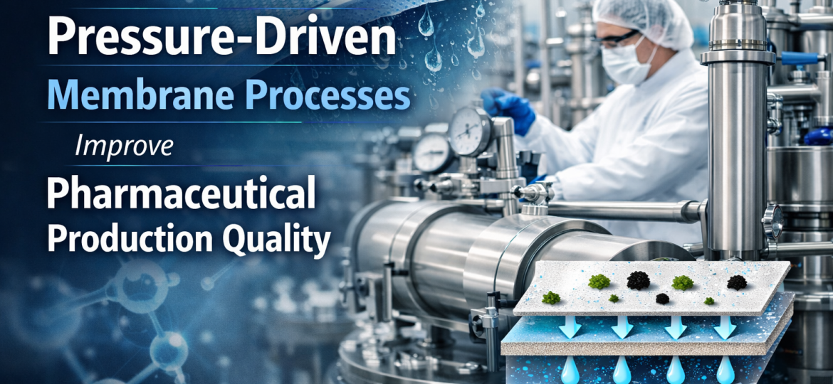 How Pressure-Driven Membrane Processes Improve Pharmaceutical Production Quality